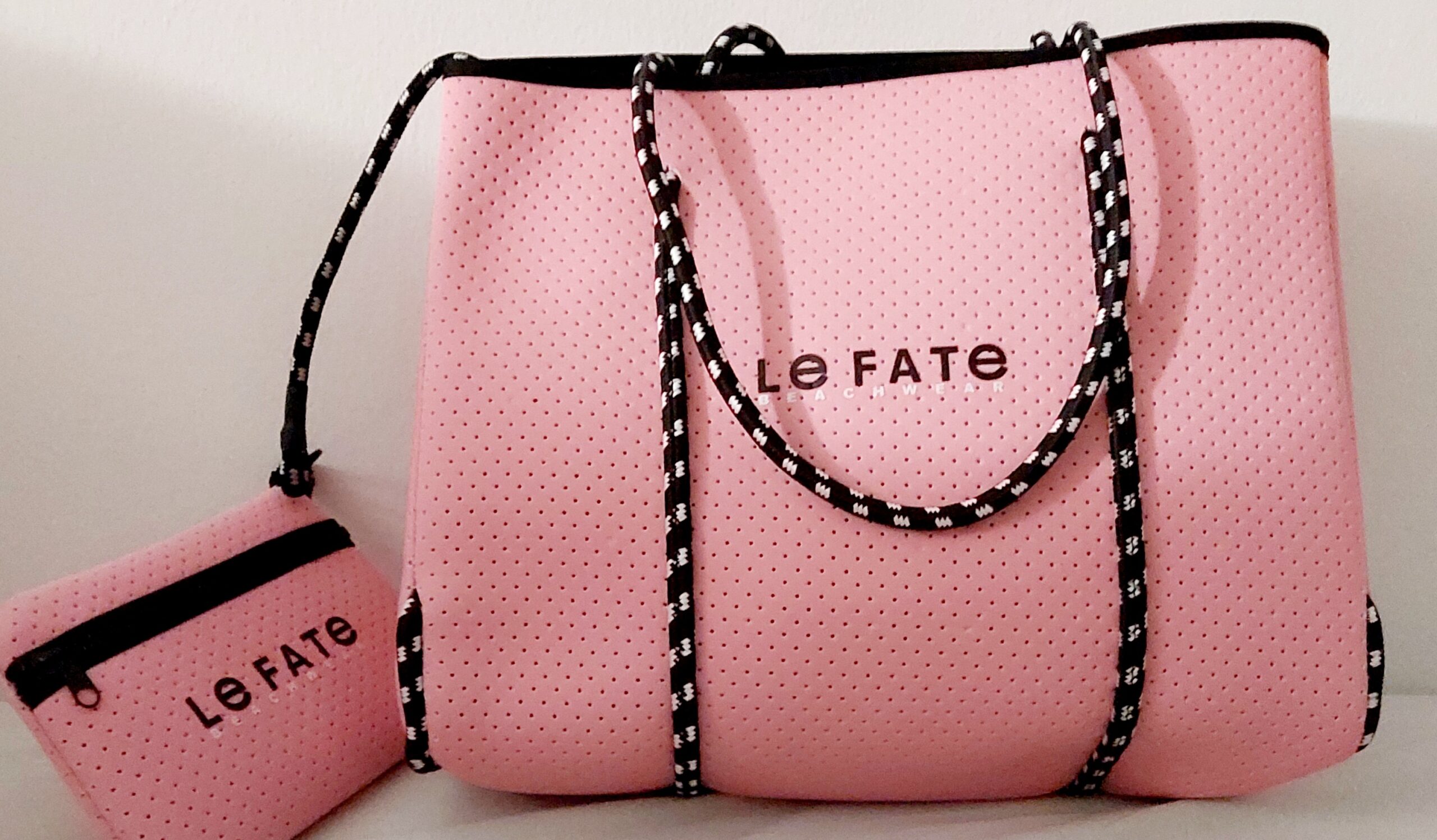 Sac cabas LEFATE en néoprène haute qualité (Rose clair)