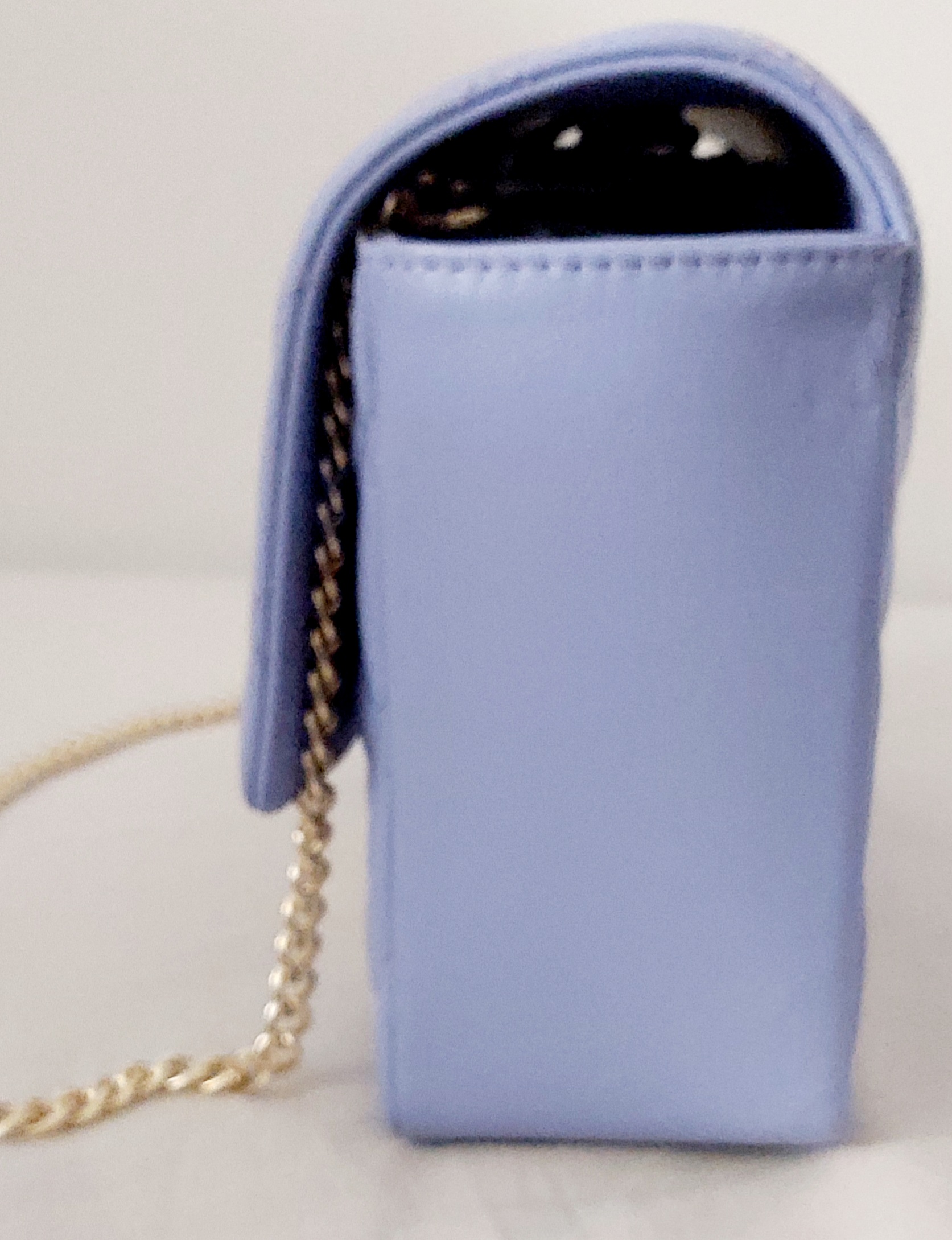 LEFATE – Sac cuir chic finement égrainé (Lavande) – Image 4