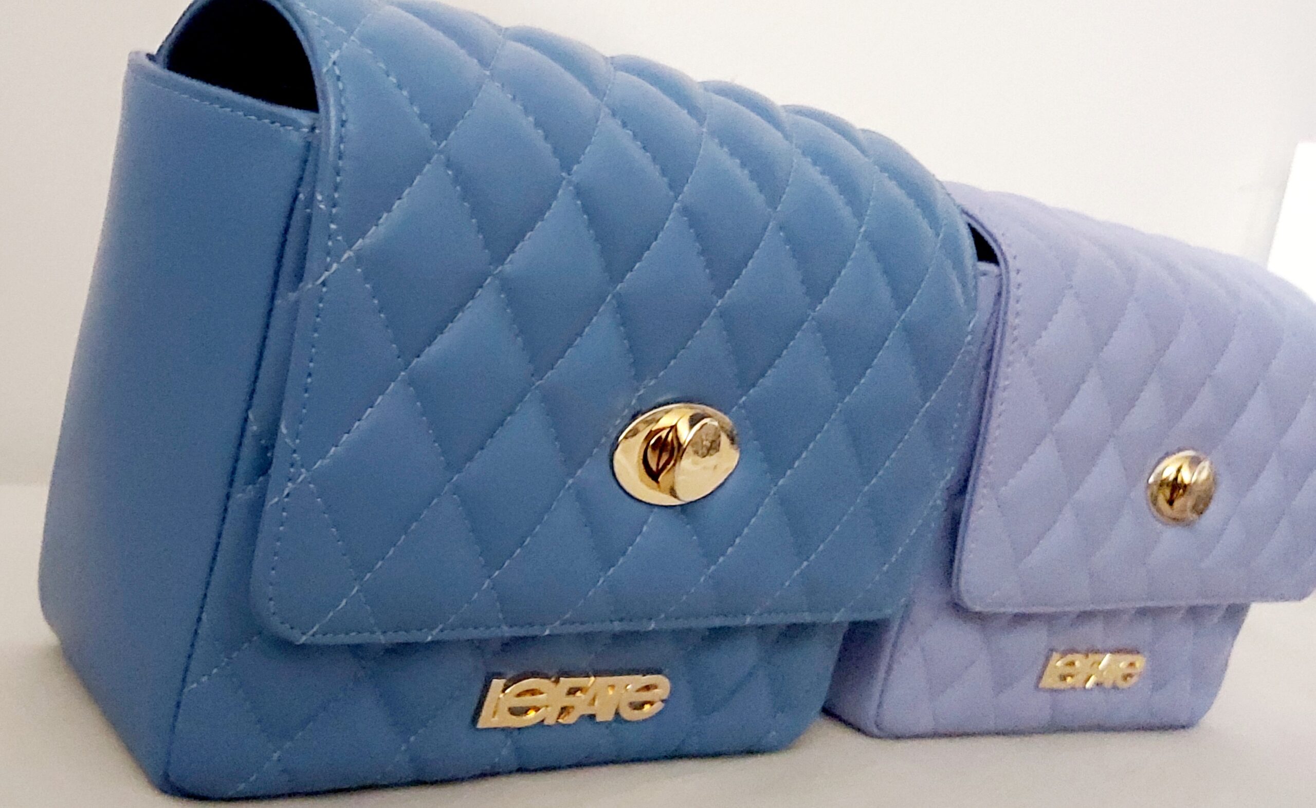 LEFATE – Sac cuir chic finement égrainé (Lavande) – Image 8