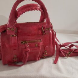 Sac à main OH BAG en cuir effet brossé SANDSTORM