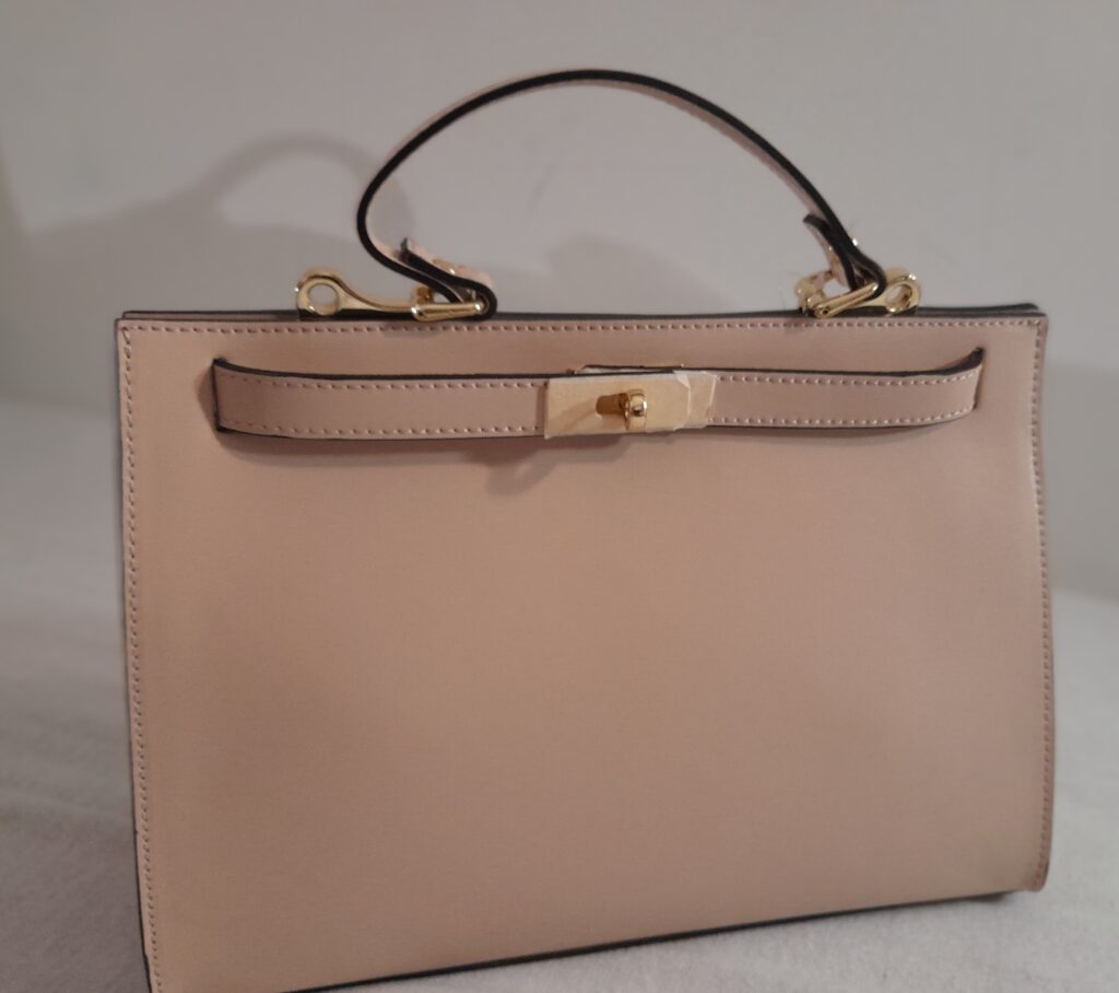 Sac à main cuir poignée chic intemporel Beige