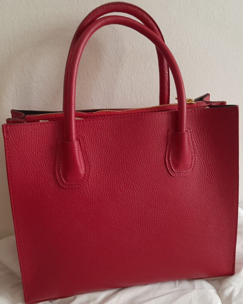 Sac à main Gertrude en cuir véritable
