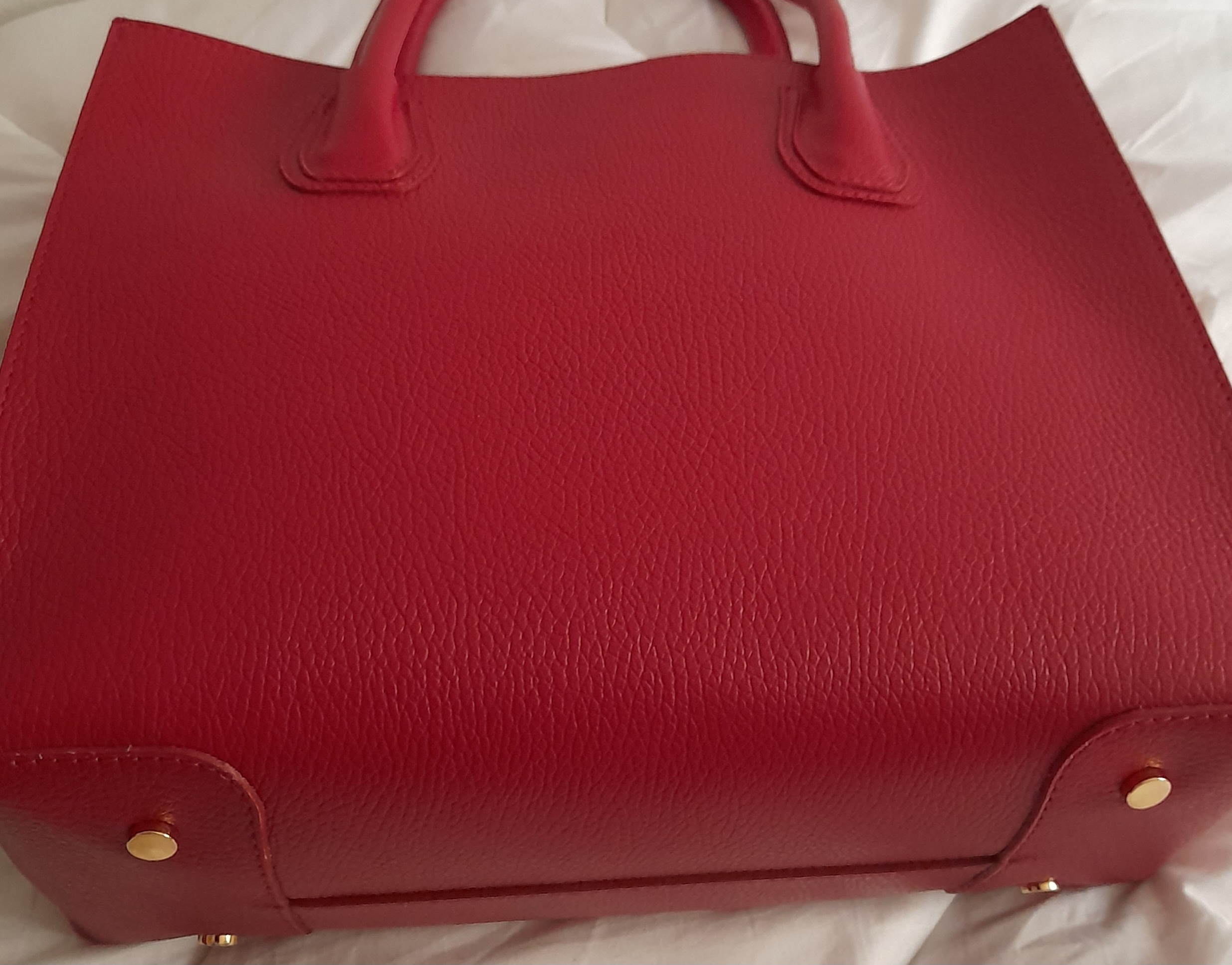 Sac à main Gertrude en cuir véritable – Image 3