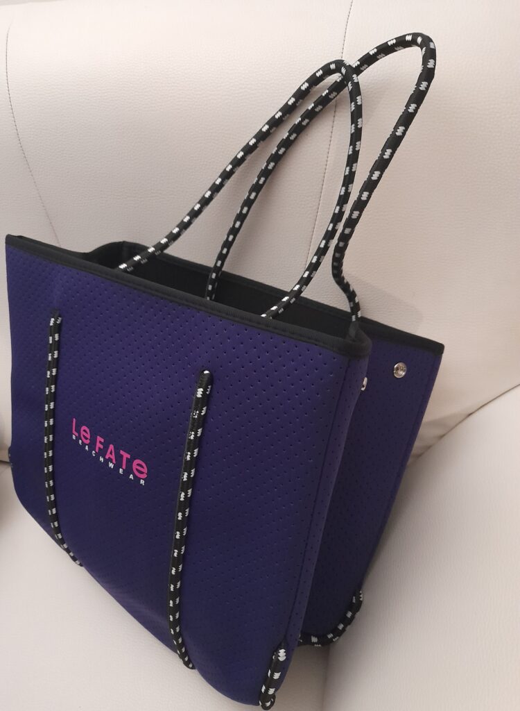 Sac cabas LEFATE en néoprène haute qualité (Violet)