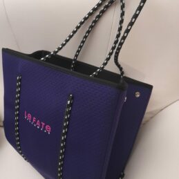 Sac cabas LEFATE en néoprène haute qualité (Violet)