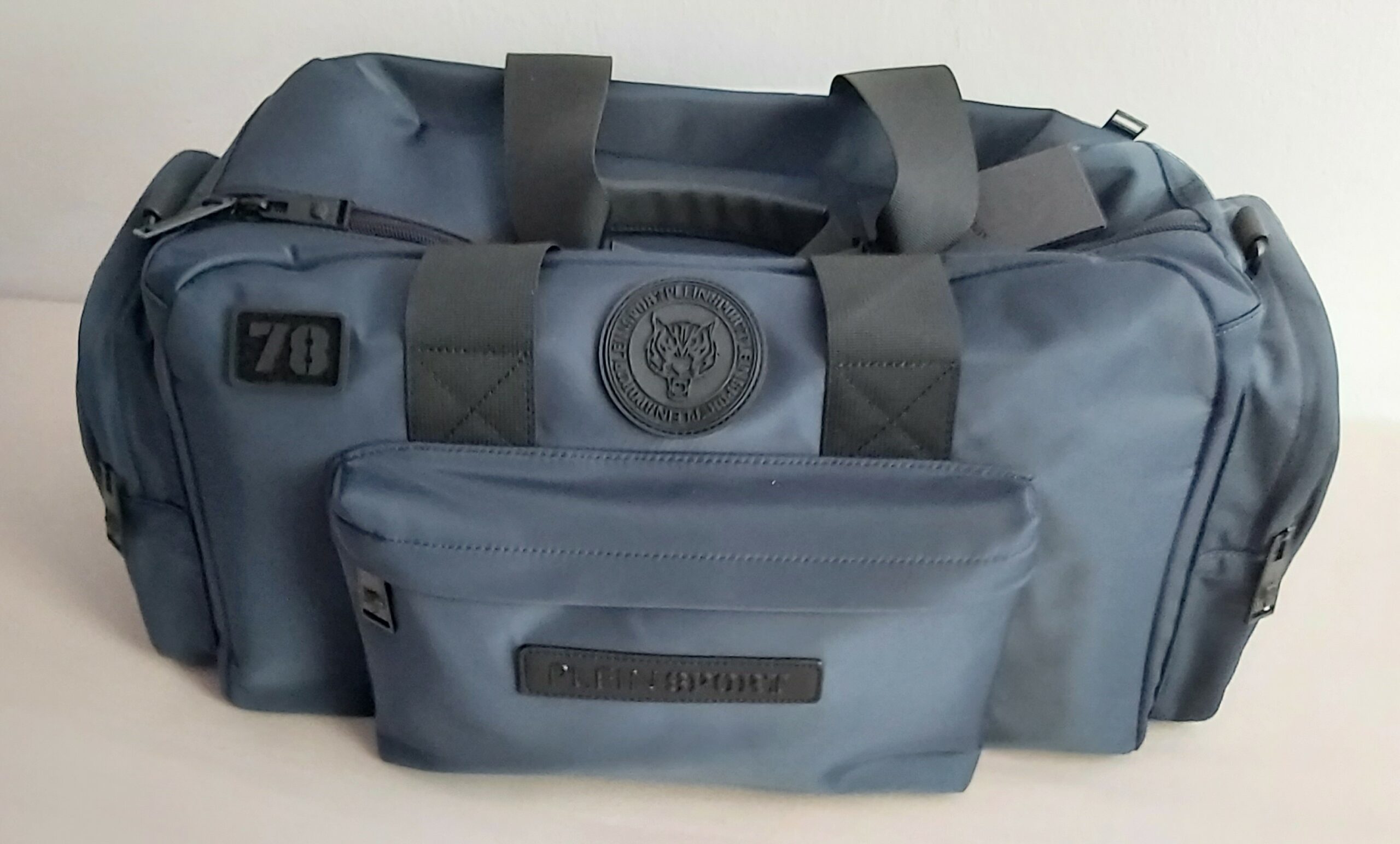 PLEIN SPORT Sac de voyage à logo imprimé PHILIPPE PLEIN