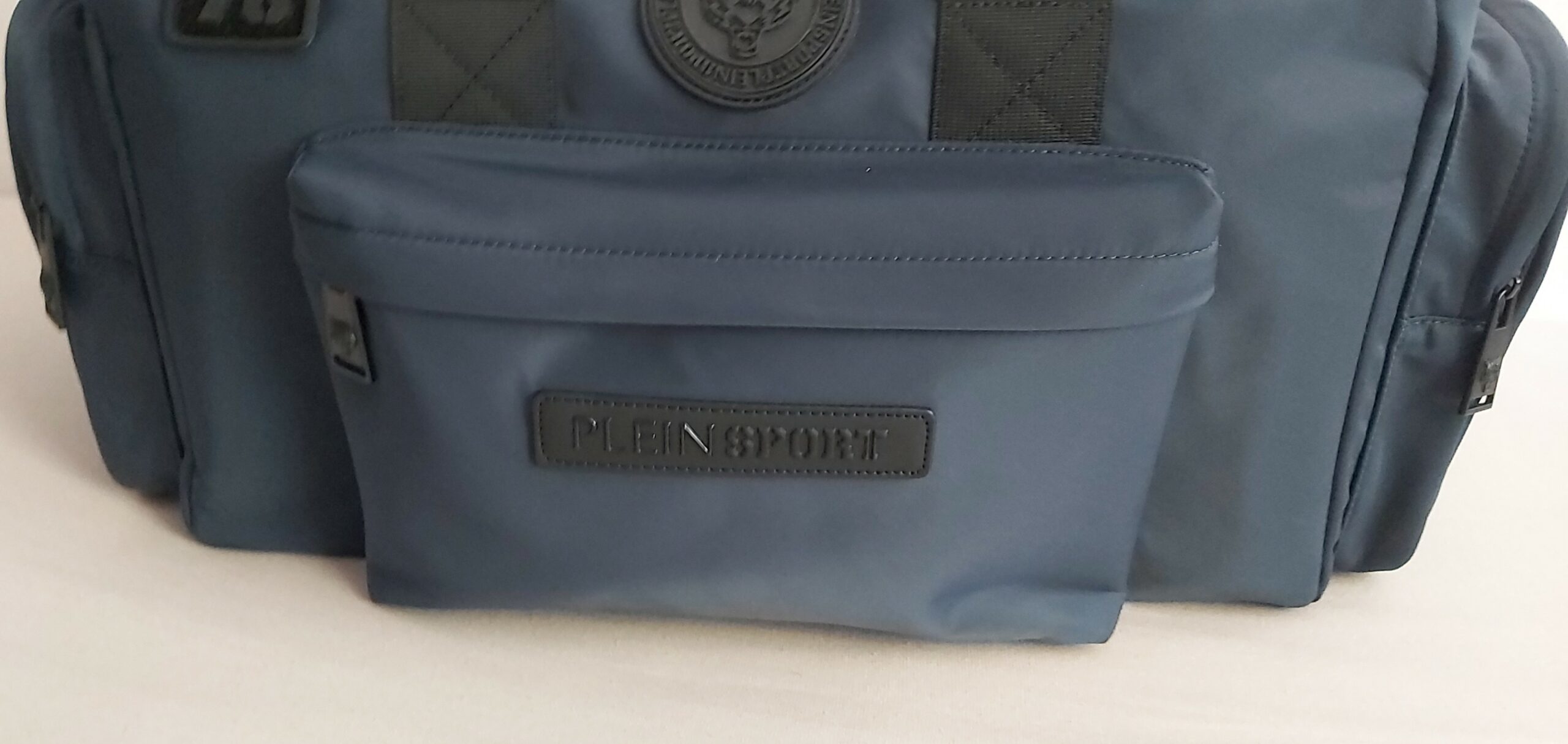 PLEIN SPORT Sac de voyage à logo imprimé PHILIPPE PLEIN – Image 4
