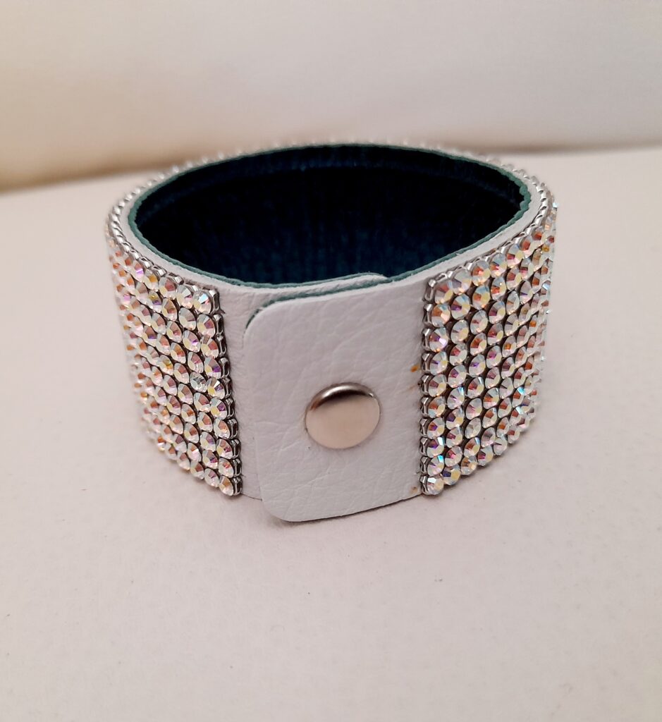 Manchette Bracelet Femme en Cuir véritable