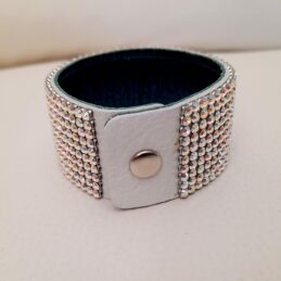 Manchette Bracelet Femme en Cuir véritable