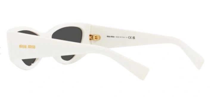 LUNETTES DE SOLEIL FEMME MIU MIU MU 06YS - 1425S0 BLANC – Image 2