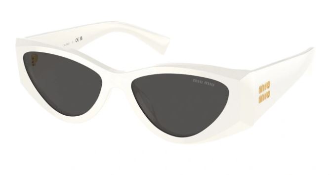 LUNETTES DE SOLEIL FEMME MIU MIU MU 06YS - 1425S0 BLANC