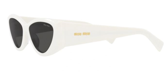 LUNETTES DE SOLEIL FEMME MIU MIU MU 06YS - 1425S0 BLANC – Image 7